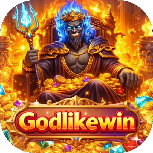 GodlikeWin : Descubra o Melhor dos Jogos Online Brasileiros Hoje Mesmo♥️ Logo